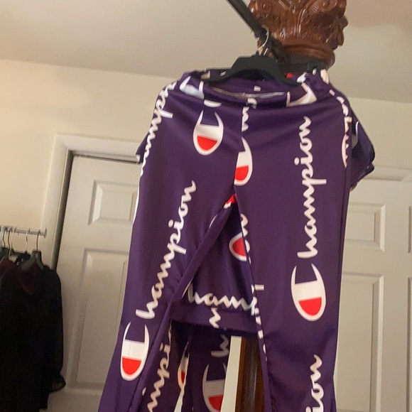 2pcs jogger  purple. - Picture 1 of 4